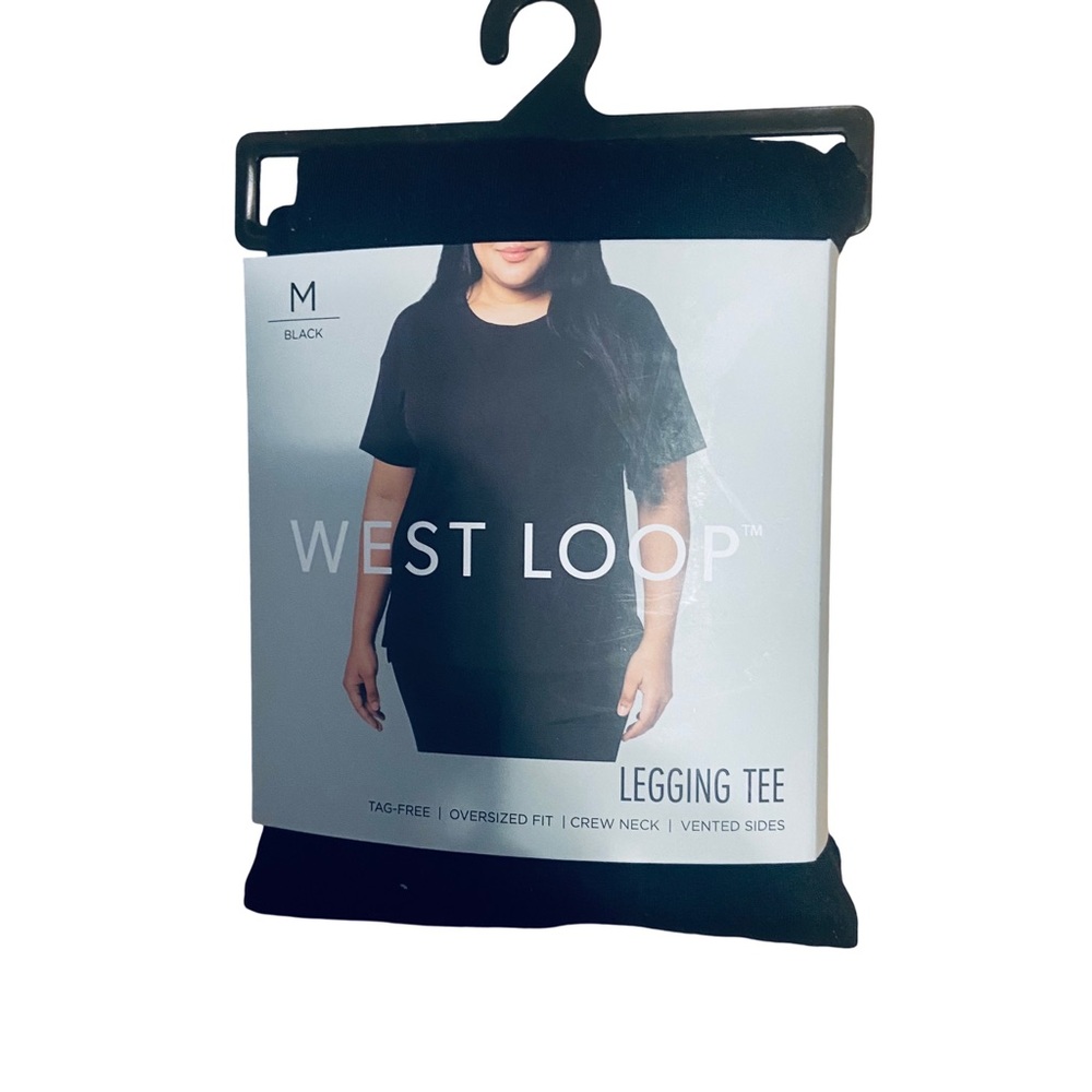 West Loop Black Legging Tee